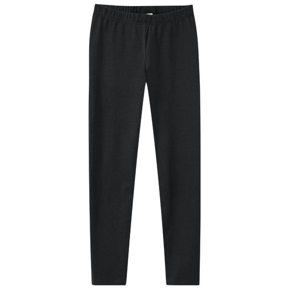 2 Mädchen Leggings mit Bio-Baumwolle