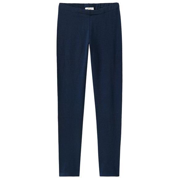 2 Mädchen Leggings mit Bio-Baumwolle