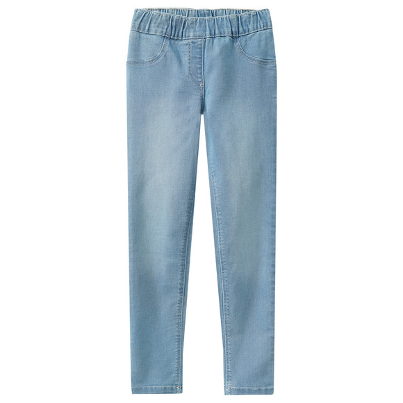 3 Mädchen Jeggings mit Stretch-Bund