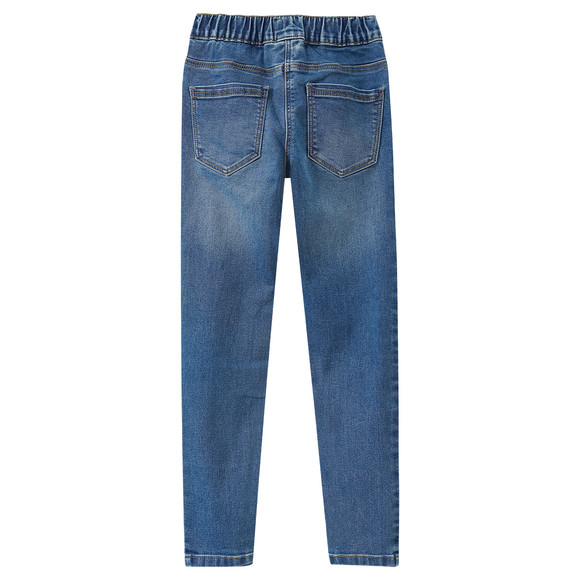 3 Mädchen Jeggings mit Stretch-Bund