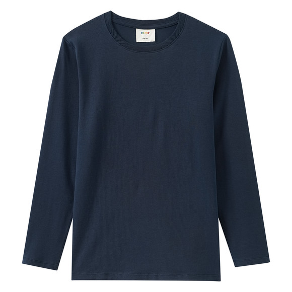 3 Jungen Langarmshirts im Basic-Look