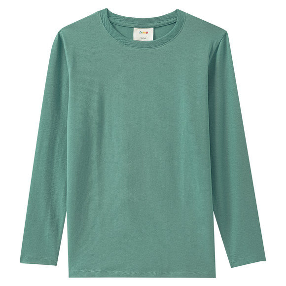 3 Jungen Langarmshirts im Basic-Look