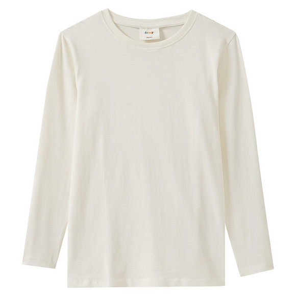 3 Jungen Langarmshirts im Basic-Look