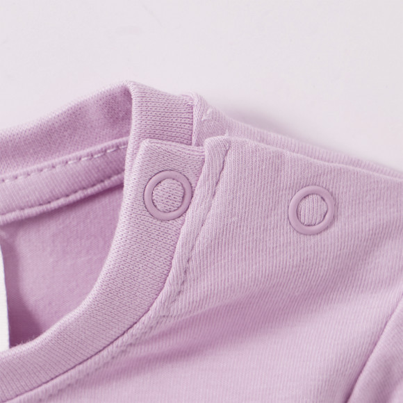 3 Baby Langarmshirts in Unifarben