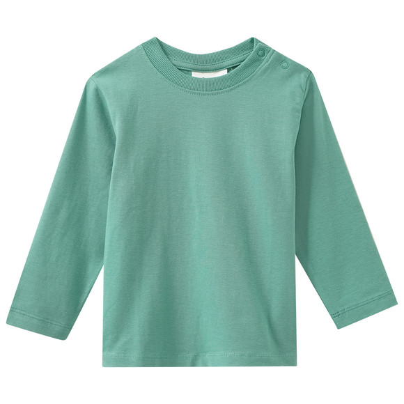 3 Baby Langarmshirts im Basic-Look