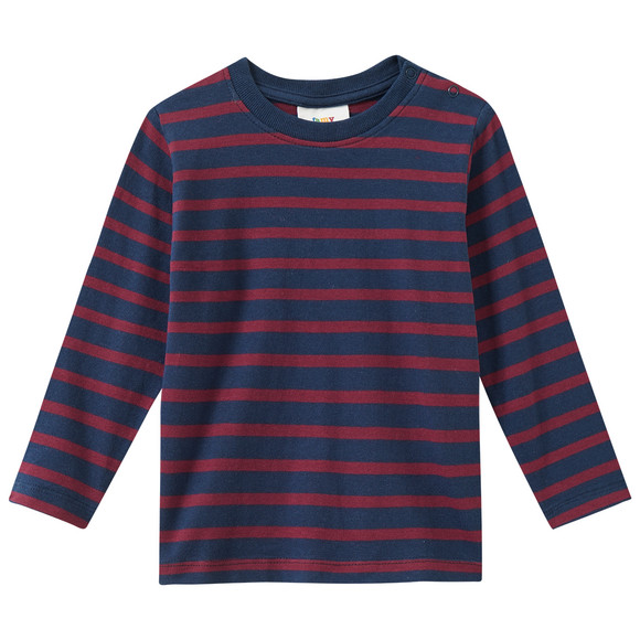 3 Jungen Langarmshirts im Basic-Look