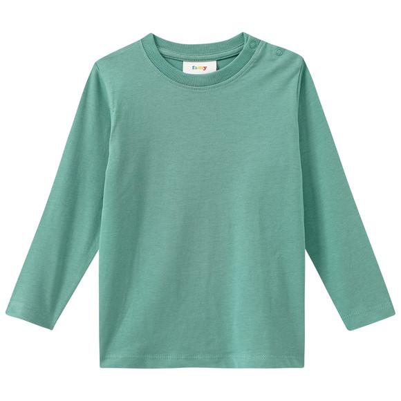 3 Jungen Langarmshirts im Basic-Look