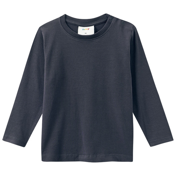 3 Jungen Langarmshirts im Basic-Look