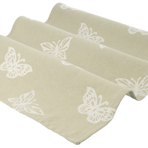 Tafelblad met vlinder-allover