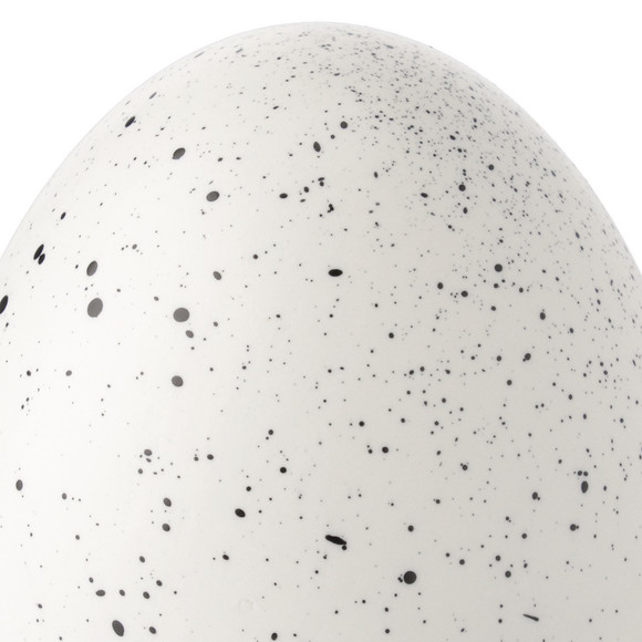 Groot decoratief ei met all-over stippen