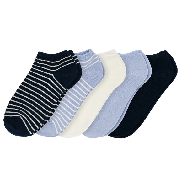 5 Paar Damen Sneaker-Socken im Set