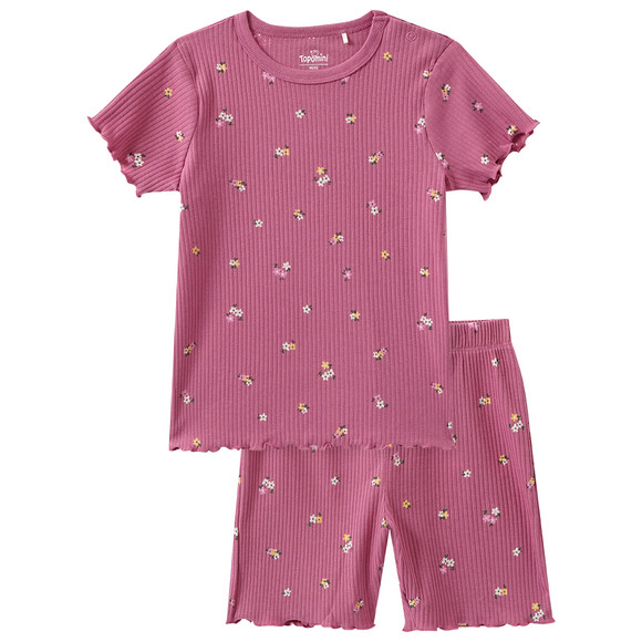 Baby Shorty mit Rippstruktur