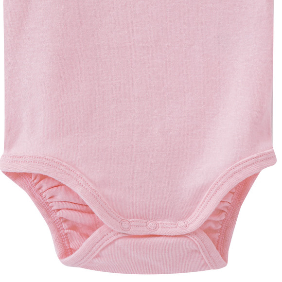 Baby Kurzarmbody mit Spitze