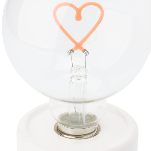 Led-lamp met hart