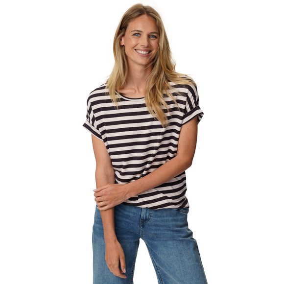 Damen T-Shirt mit fixierten Turn-ups