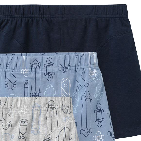 3 Jungen Boxer in verschiedenen Dessins