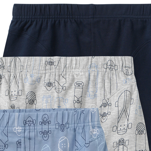 3 Jungen Boxer in verschiedenen Dessins