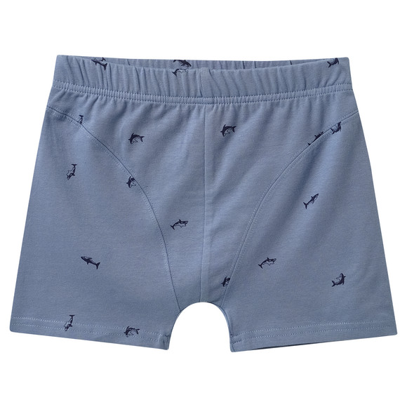 3 boxershorts voor jongens met haaienprints