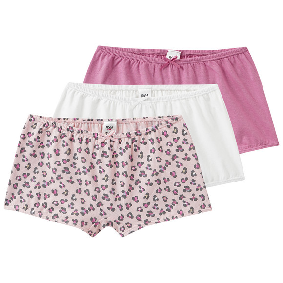 3 Mädchen Pantys in verschiedenen Dessins