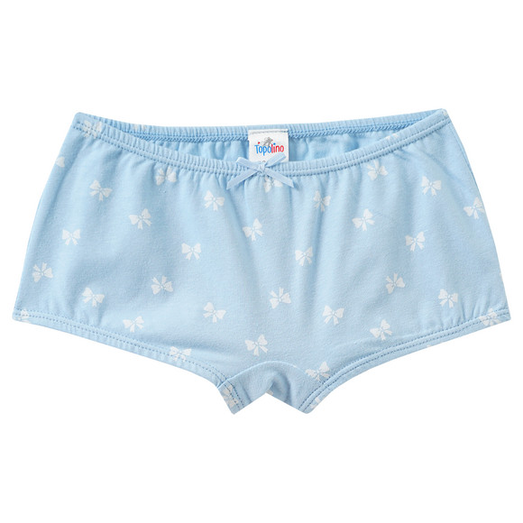 3 Mädchen Pantys mit Schleifen-Print
