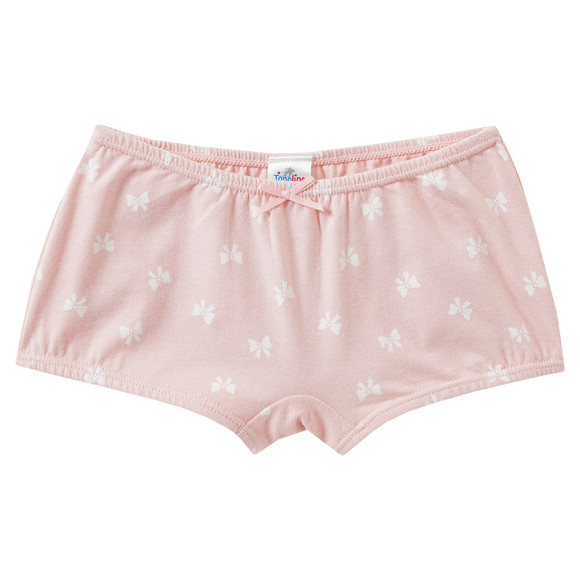 3 Mädchen Pantys mit Schleifen-Print