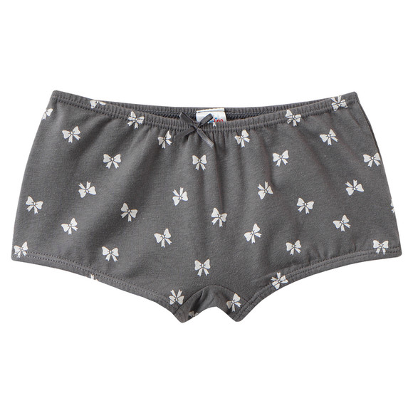 3 Mädchen Pantys mit Schleifen-Print