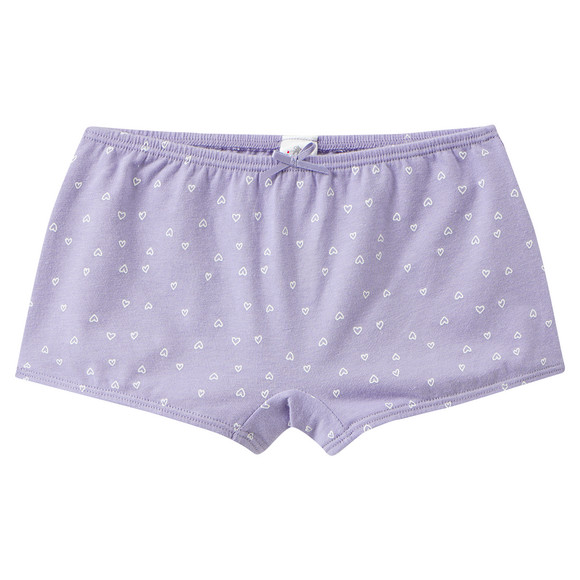 3 Mädchen Pantys mit Herz-Print