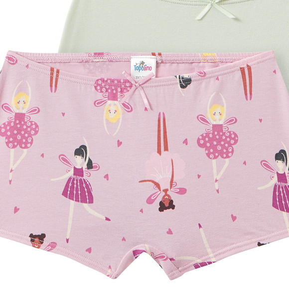 3 Mädchen Pantys mit Bio-Baumwolle