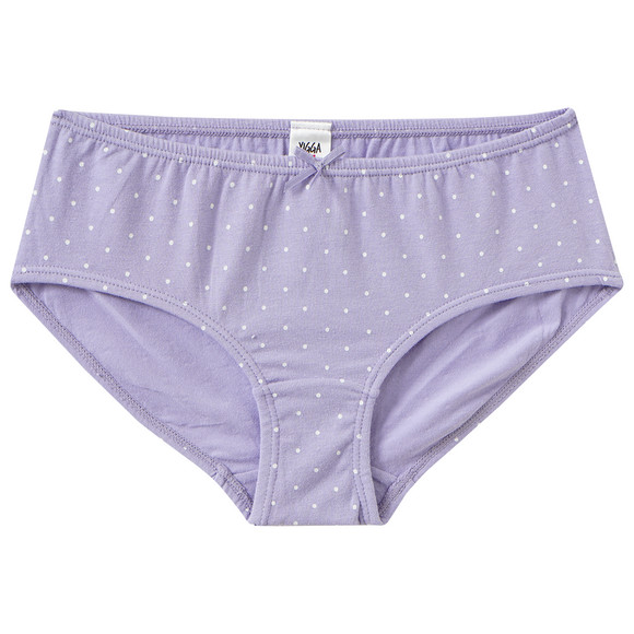 3 Mädchen Pantys mit Punkte-Allover