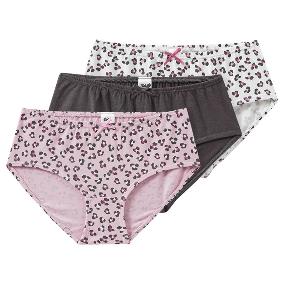 3 Mädchen Pantys in verschiedenen Dessins