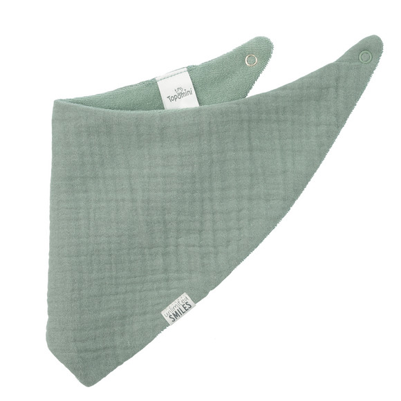 Baby Bandana aus Musselin und Frottee