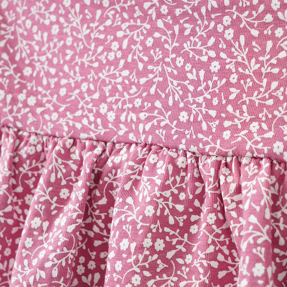 Mädchen Rock mit Blumen-Muster