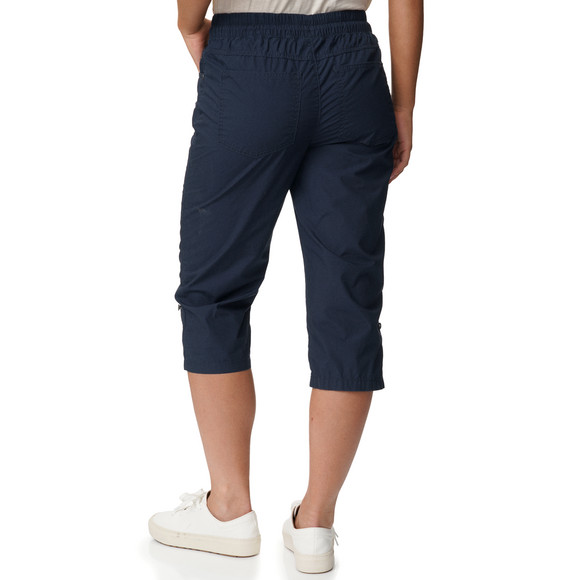 Damen Capri-Hose mit Elastikbund