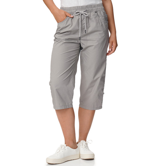 Damen Capri-Hose mit Elastikbund