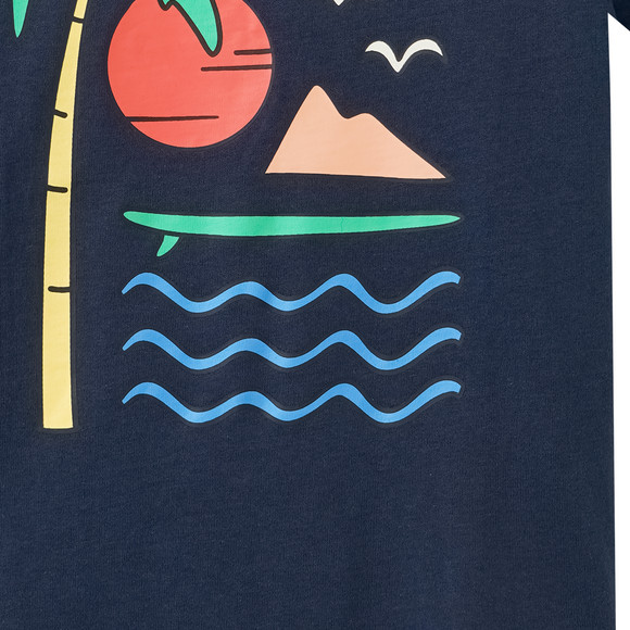 Jungen T-Shirt mit Sommer-Motiv