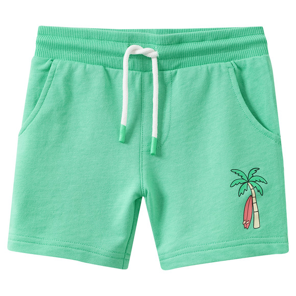 Jungen Joggingshorts mit Tunnelzug grün
