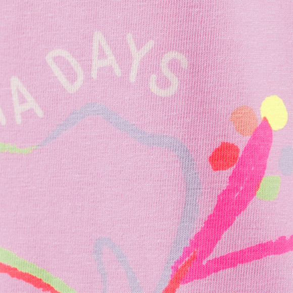 Mädchen T-Shirt mit Neon-Prints