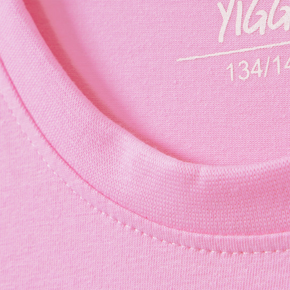 Mädchen T-Shirt mit Neon-Print