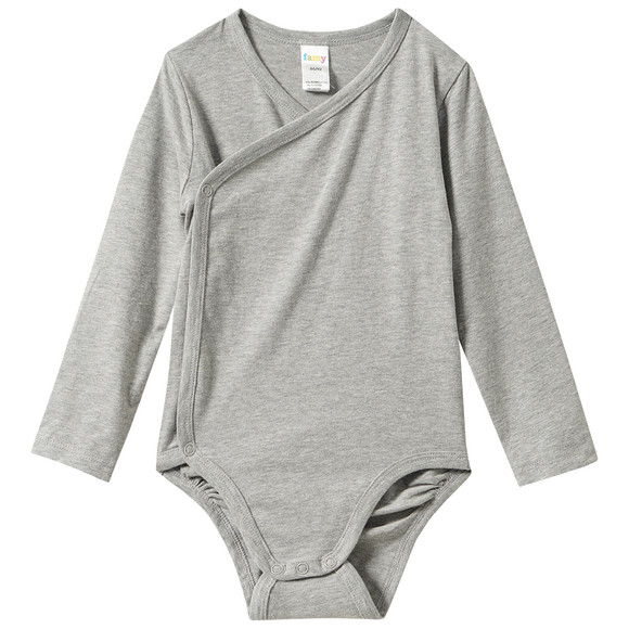 3 Baby Wickelbodys im Farb-Mix