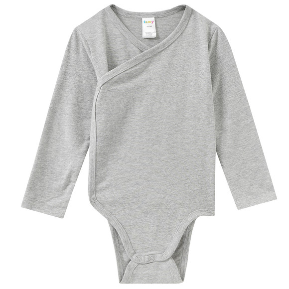 3 Baby Wickelbodys im Farb-Mix