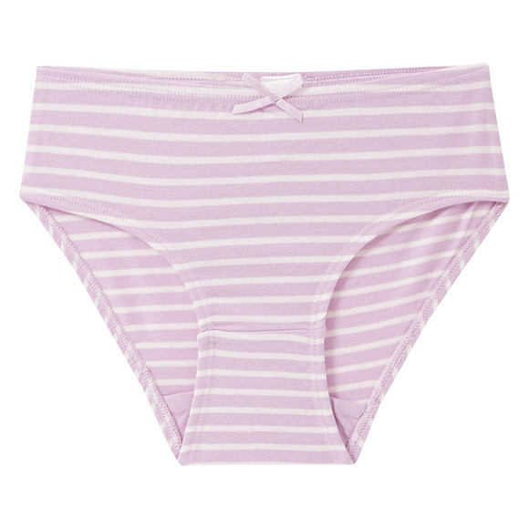 5 Mädchen Slips mit Bio-Baumwolle