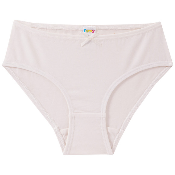 5 Mädchen Slips mit Bio-Baumwolle