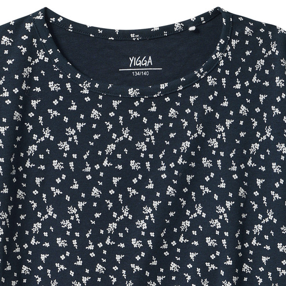 Mädchen T-Shirt mit Allover-Print