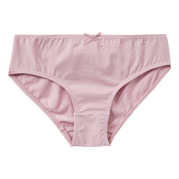5 Mädchen Slips mit Bio-Baumwolle