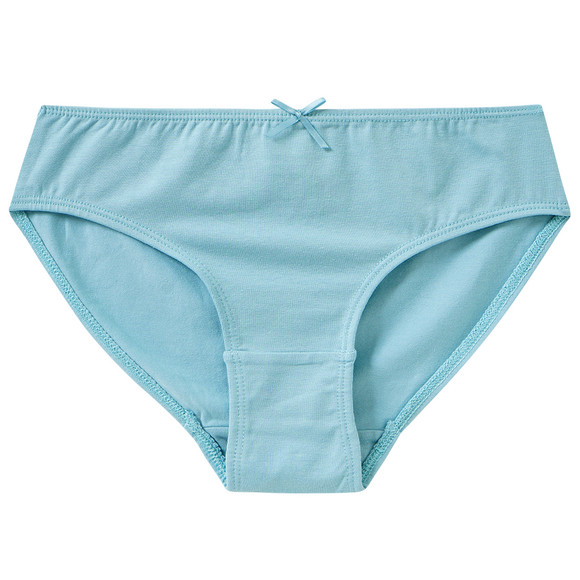 5 Mädchen Slips mit Bio-Baumwolle