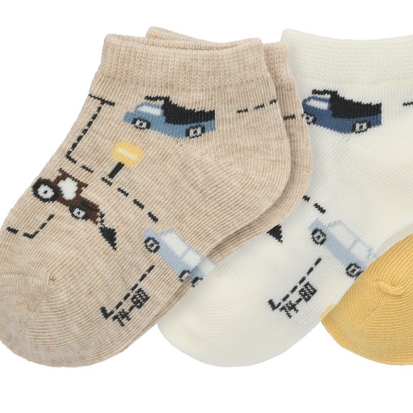 4 Paar Baby Sneaker-Socken im Set