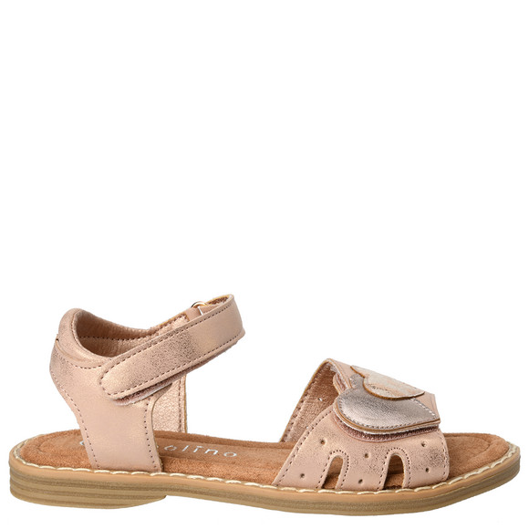 Mädchen Sandalen mit Herz-Applikation