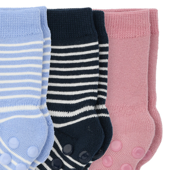 3 Paar Baby Stoppersocken im Set