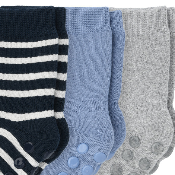 3 Paar Baby Stoppersocken im Set