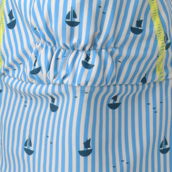 Baby UV-Badekappe mit Streifen UPF60